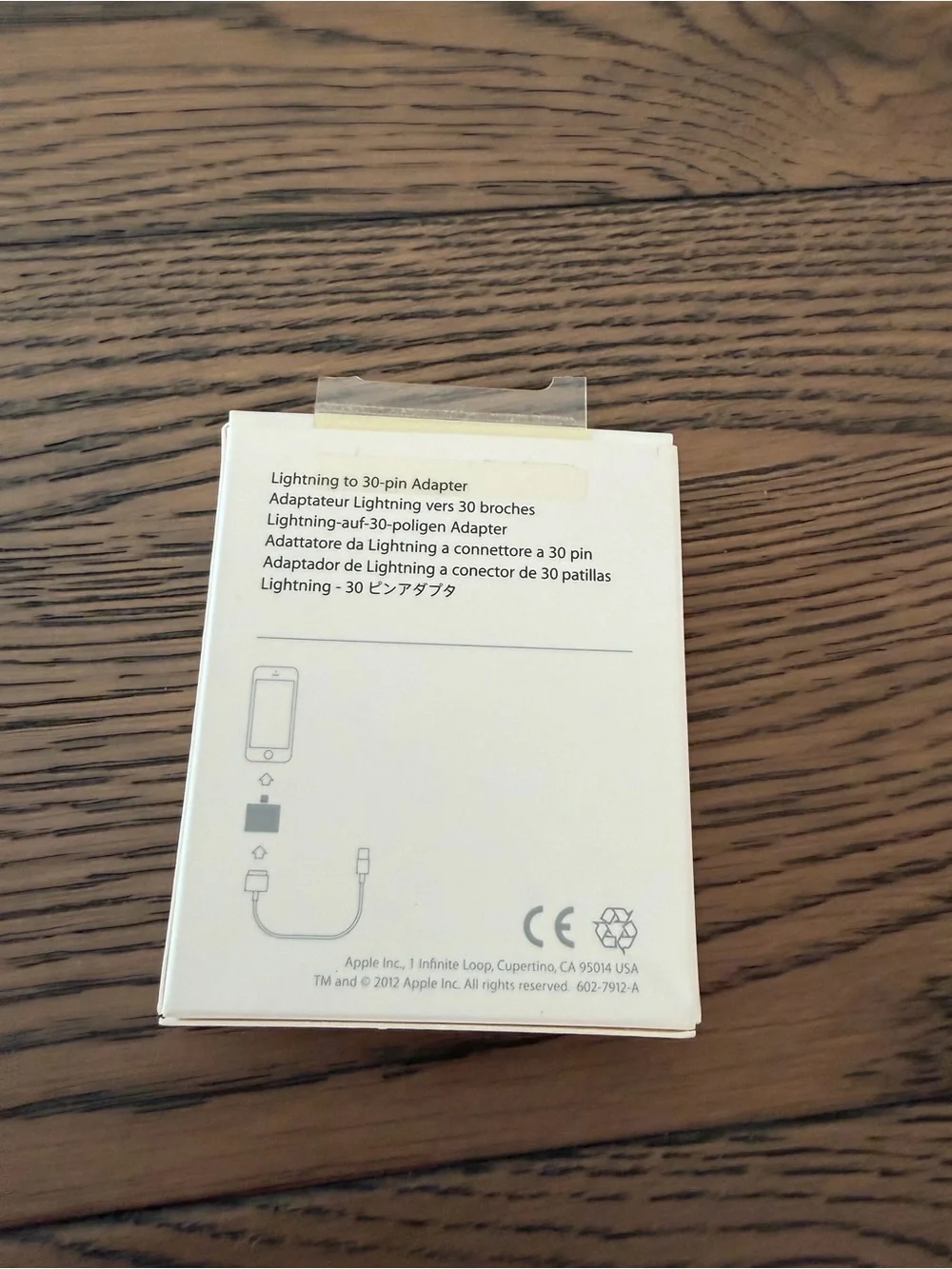 Apple Lightning to 30-pin Adapter - White
